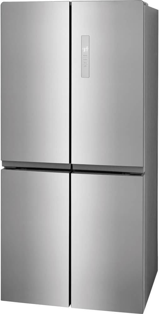 image:imageFrigidaire 174 Cu Ft 4 Door Refrigerator in Brushed Steel with Adjustable Freezer StorageOriginal