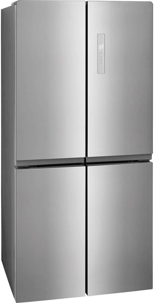 image:imageFrigidaire 174 Cu Ft 4 Door Refrigerator in Brushed Steel with Adjustable Freezer StorageOriginal