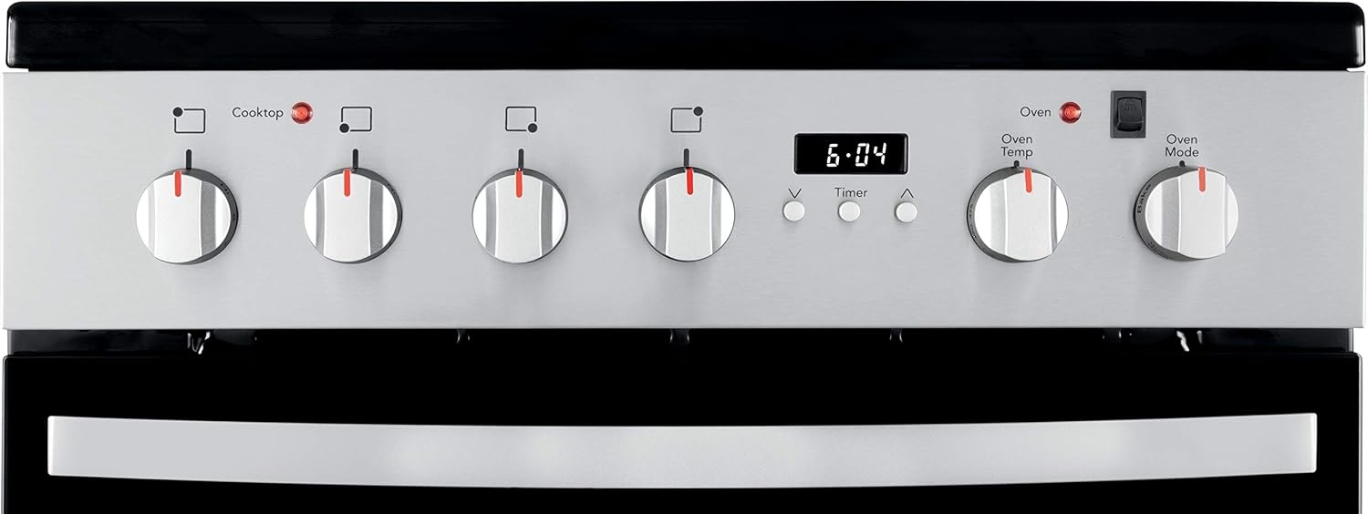 image:imageFrigidaire 24 in 19 Cu Ft Electric Range in Stainless Steel with Hidden Bake ADA CompliantStainless Steel