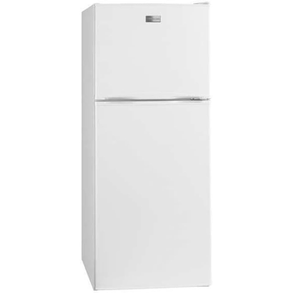 image:imageFrigidaire 116 Cu Ft Compact ADA Top Freezer Refrigerator in Brushed Steel with Electronic Control Panel Reversible Door Swing ENERGY STARWhite