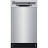 image:imageFrigidaire 18 in ADA Compact Front Control Dishwasher in Black with Dual Spray Arms 52 dBA includes roomofchoice deliverySilver